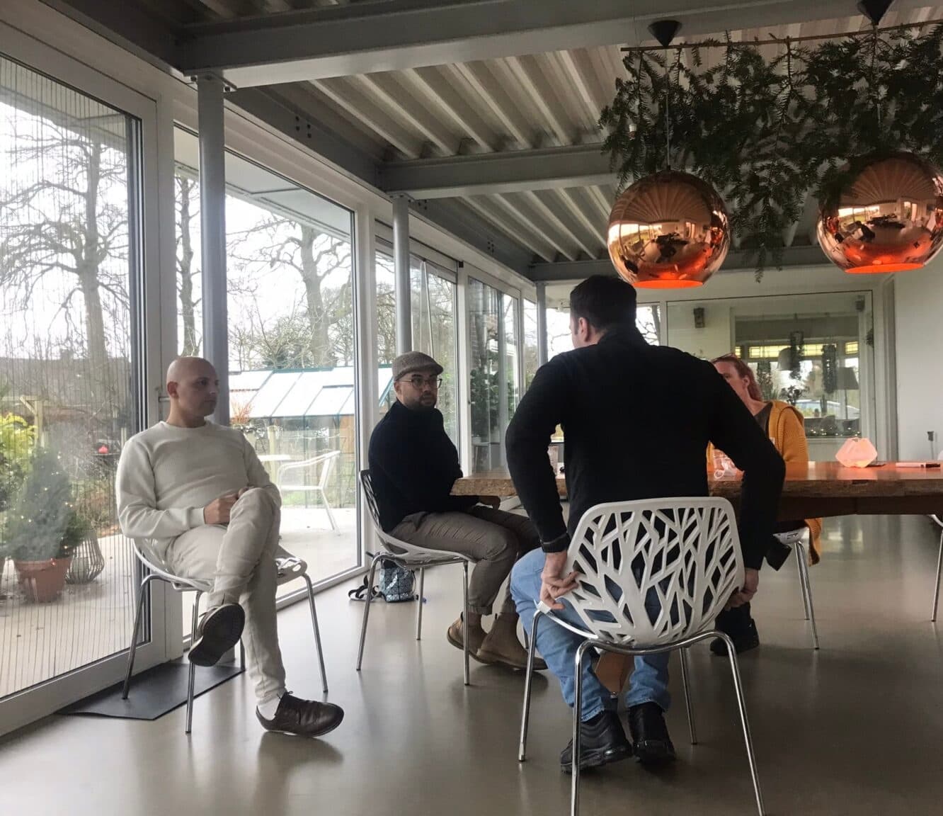 Yarick de Bree en Shey Aamer bij hercertificering train de trainer