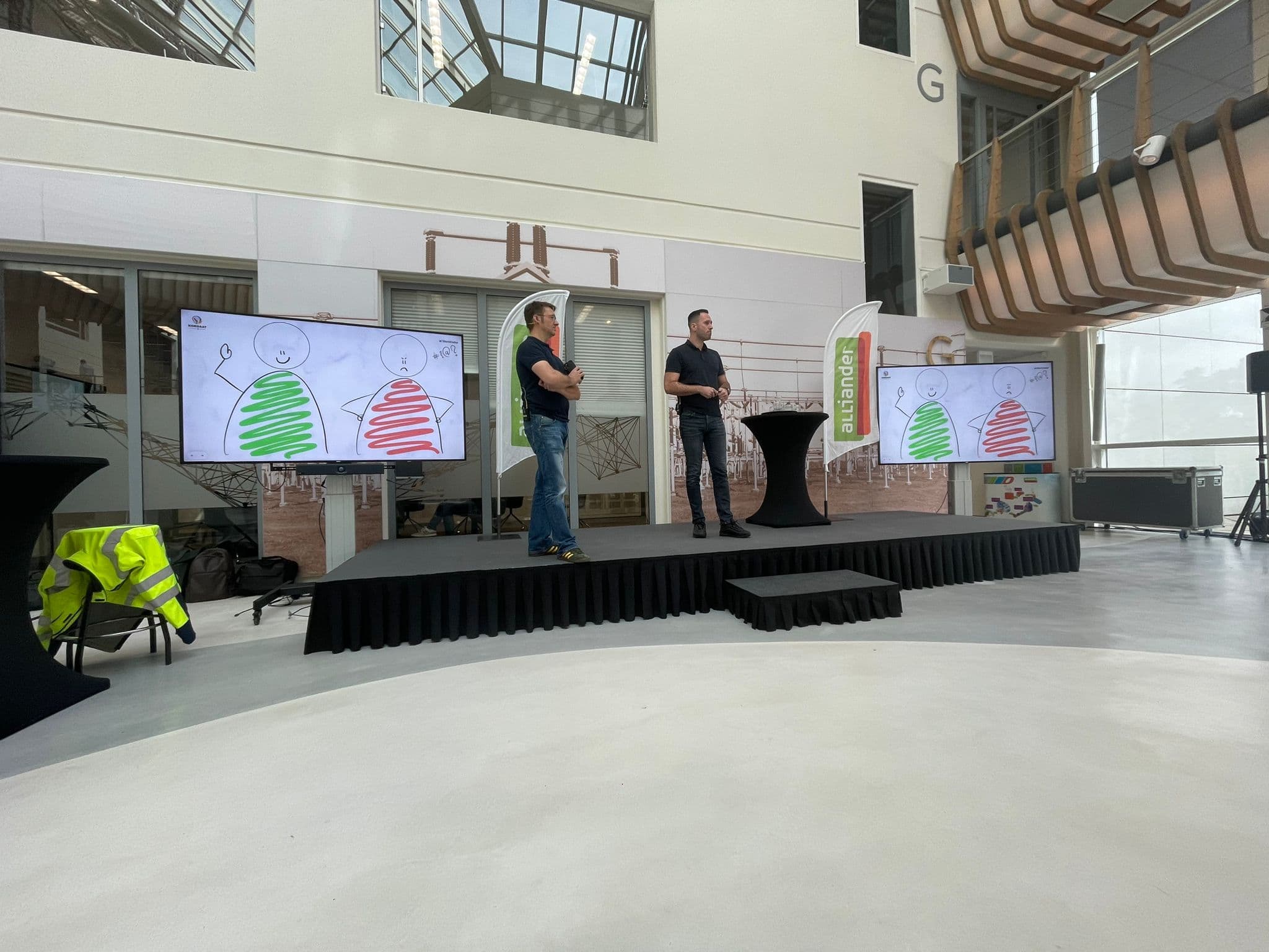 Yarick de bree geeft een workshop en lezing over agressie